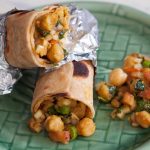 Aloo Channa Chaat Sandwich Recipe