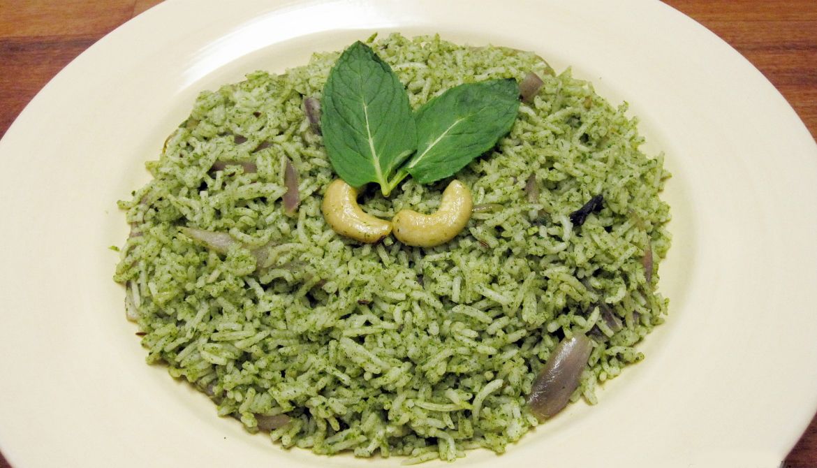 Pudina Rice Recipe