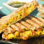 Paneer Burji Sandwich