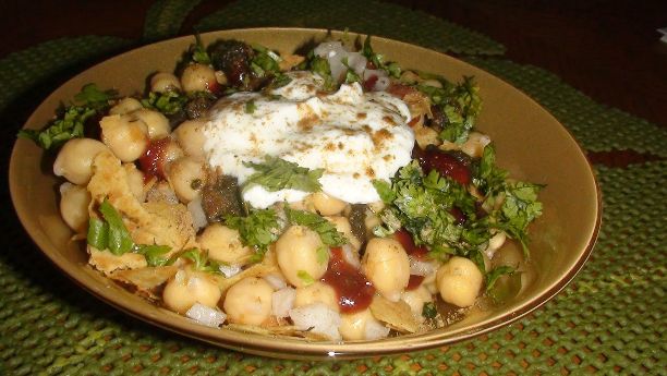 Dahi Chana Chaat Recipe