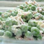 Green Pea Salad With Cheese Recipe