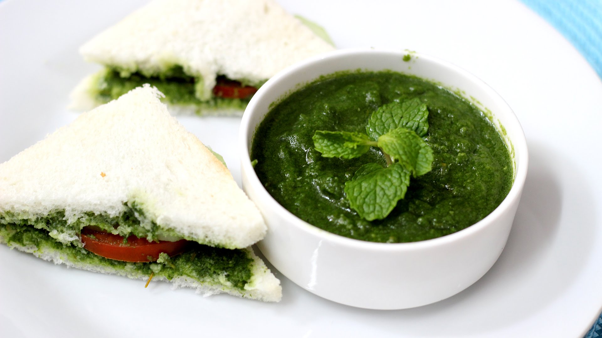 Mint Chutney Sandwich Recipe