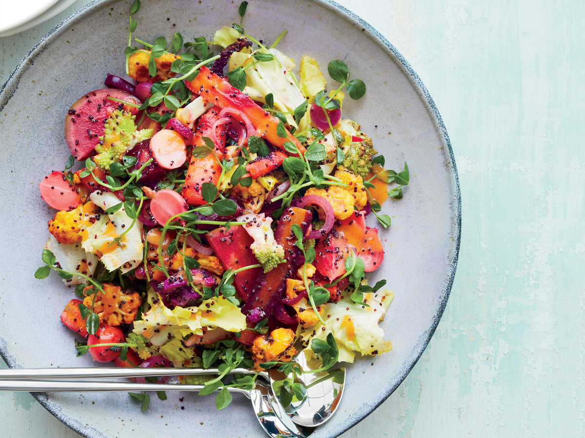 Rainbow Salad Recipe