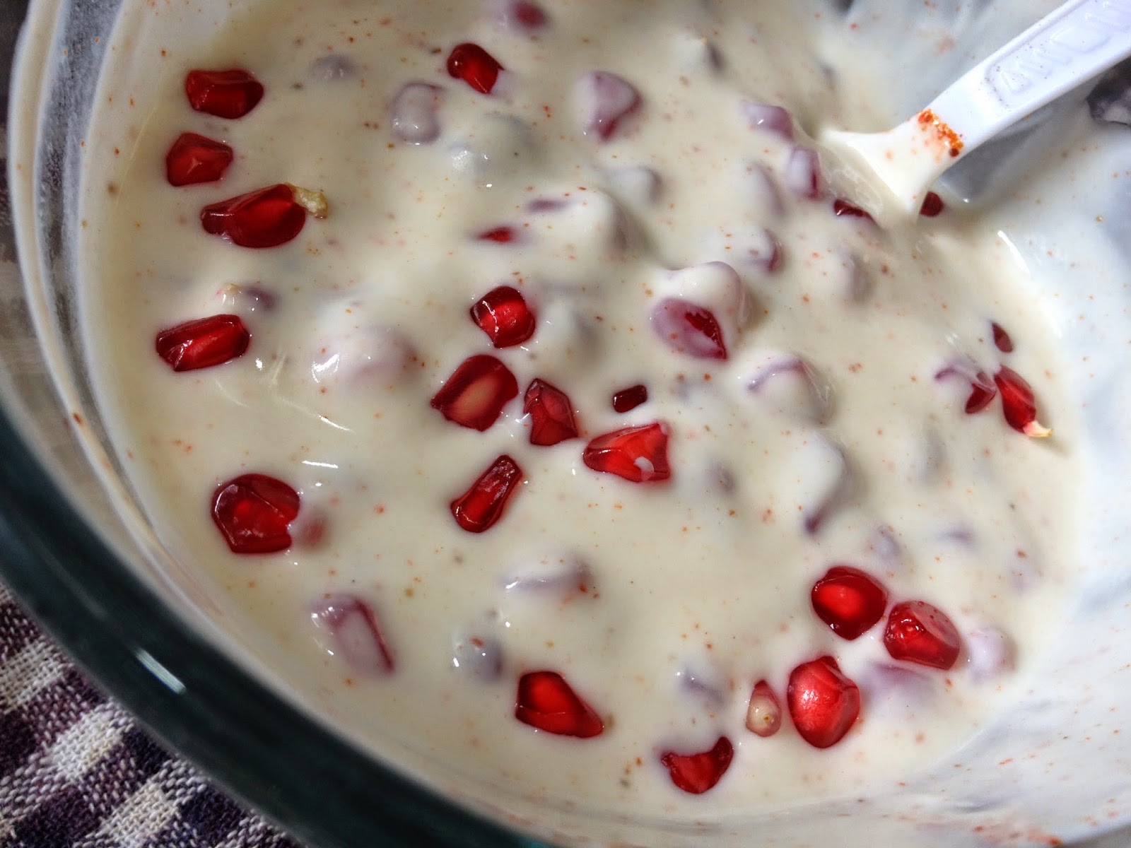 Anardana Raita Recipe