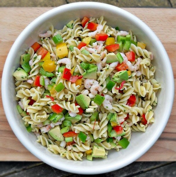 Avocado Pasta Salad Recipe