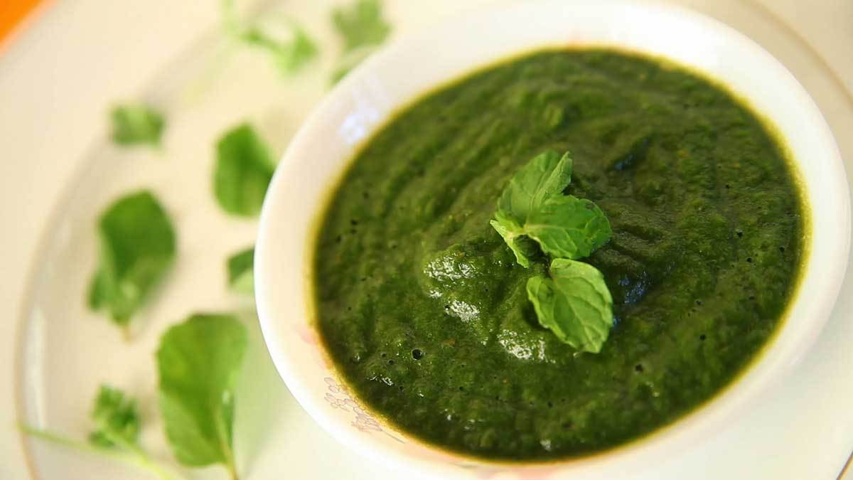 Coriander Mint Chutney Recipe