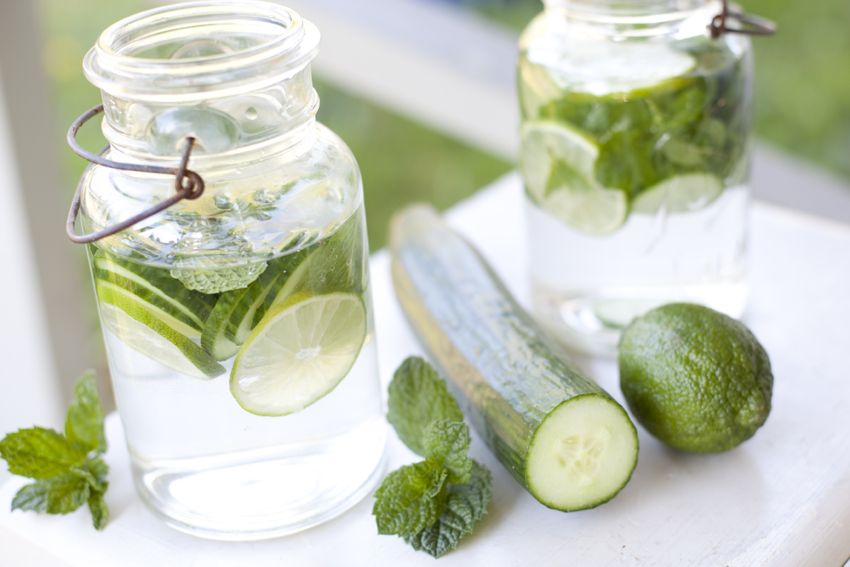 Cucumber And Mint Detox Drink Recipe