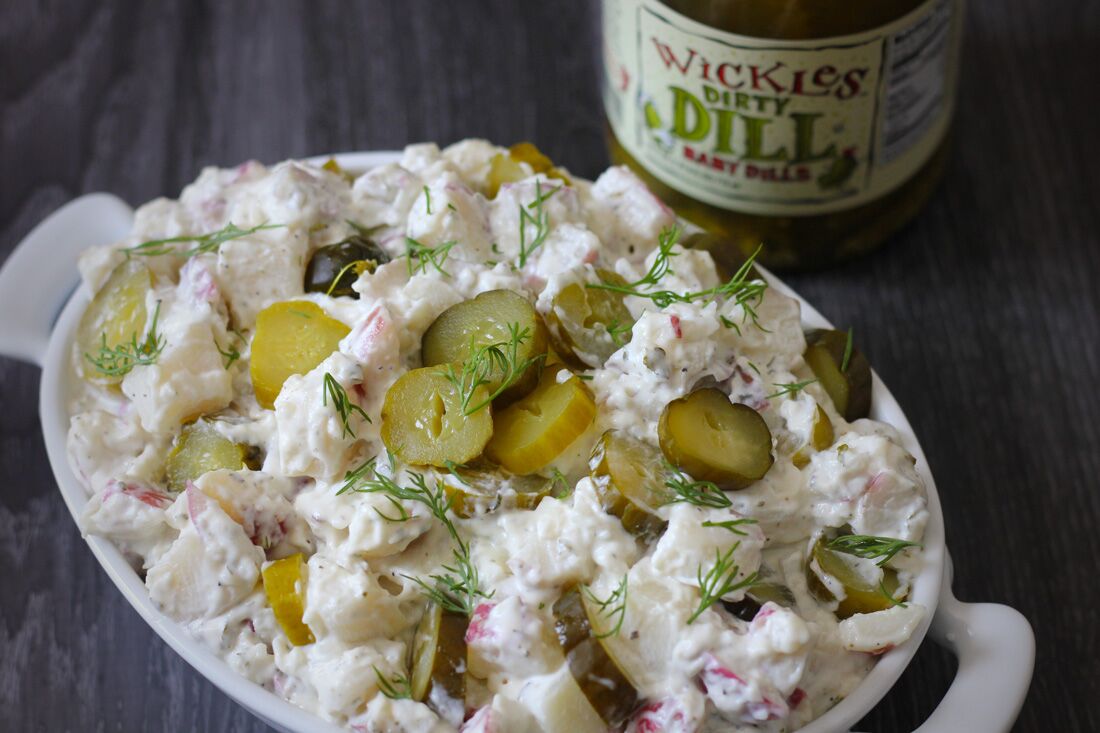 Dill Pickle Potato Salad Recipe