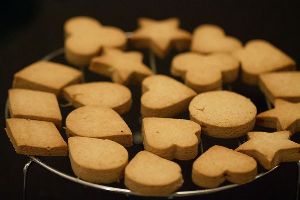 Eggless Butter Cookies Recipe