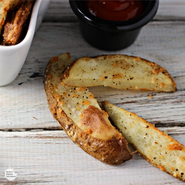 Healthy Baked Garlic Bread Fries Recipe