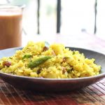 Moong Sprouts Poha Recipe