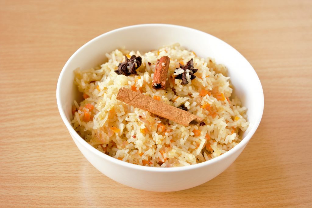 Orange Candy Fried Rice Recipe