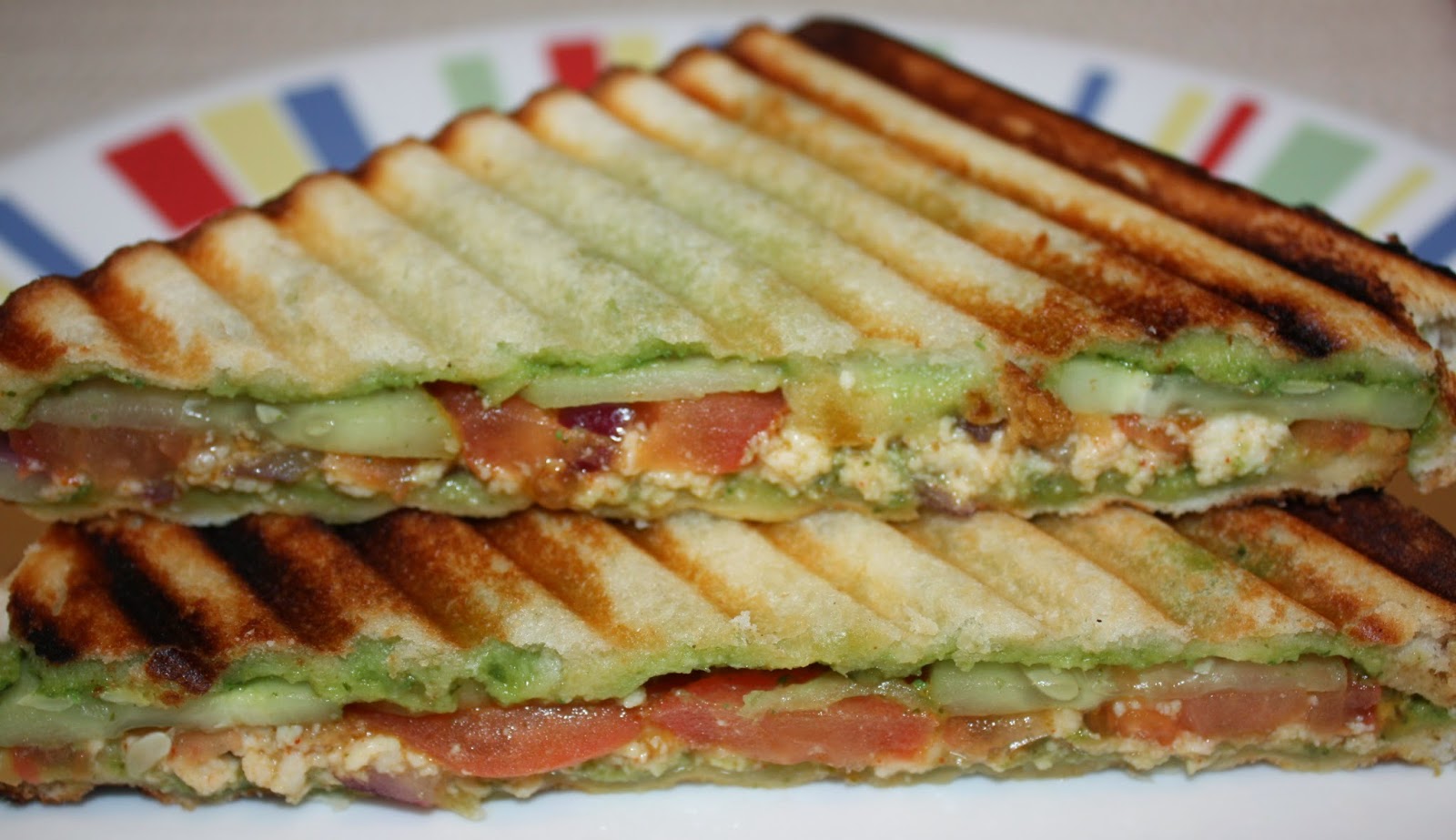 Paneer Panini Recipe