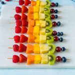 Rainbow Fruit Skewers Recipe