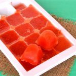 Tomato Puree Ice Cubes Recipe