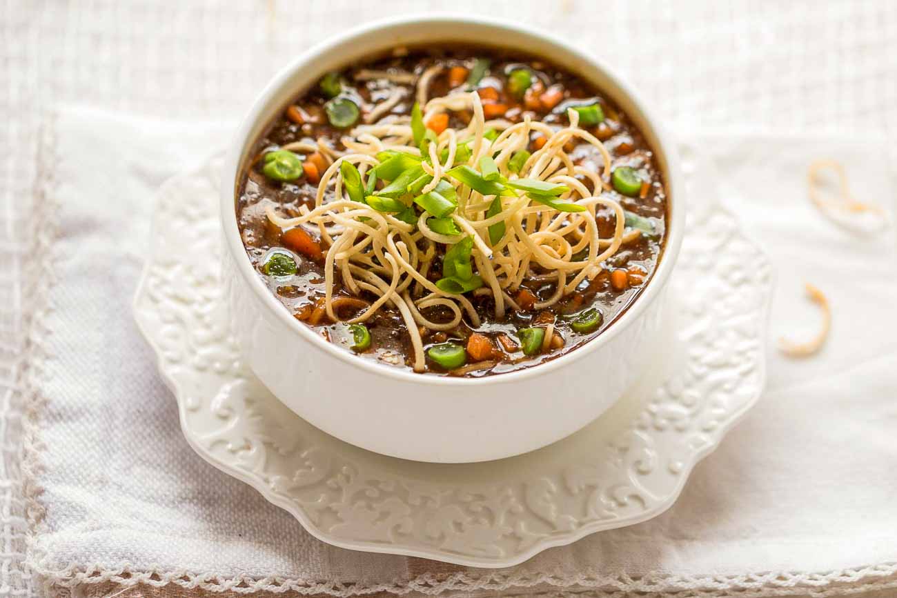 Veg Manchow Soup Recipe