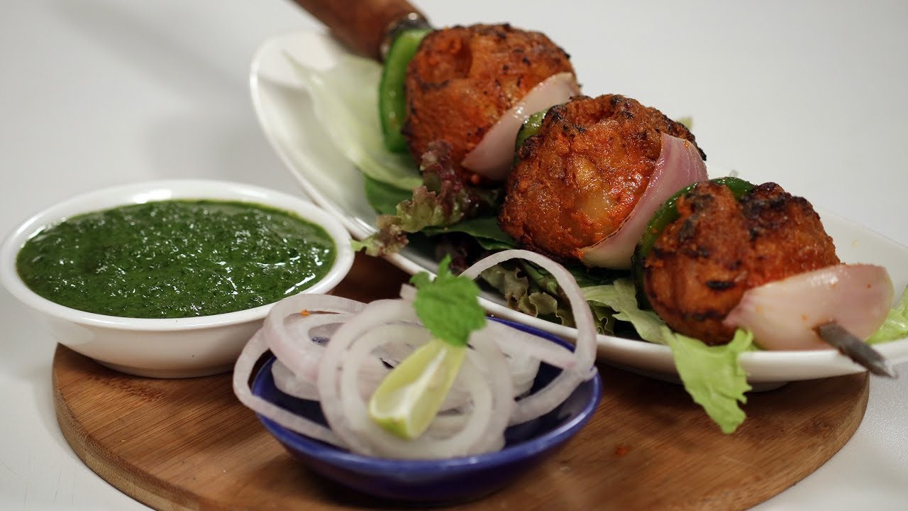 Vegetarian Tandoori Momos Recipe