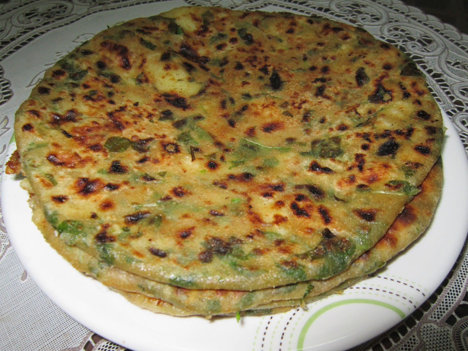 Broccoli Paneer Paratha Recipe