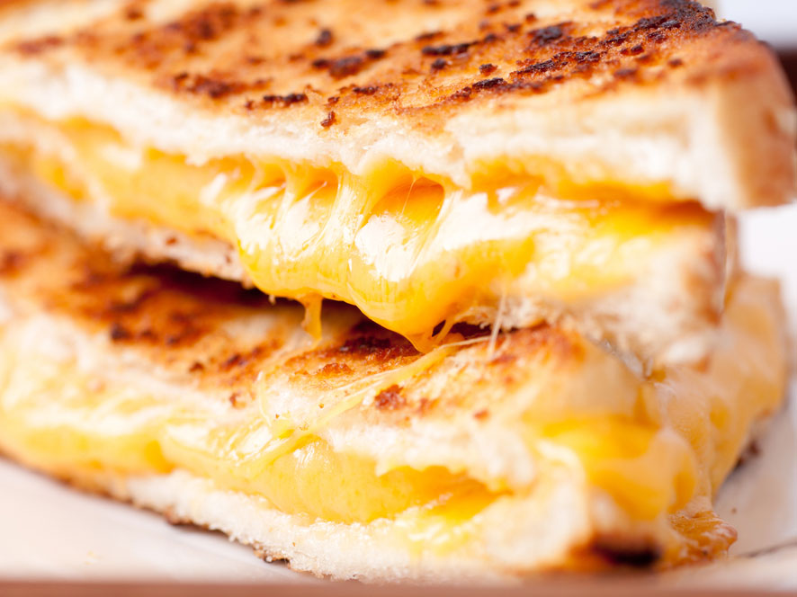 Cauliflower Crusted Grilled Cheese Sandwiches Recipe