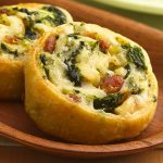 Cheesy Spinach Pinwheels Recipe