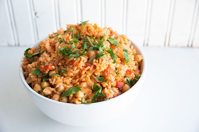 Chickpeas Rice Recipe