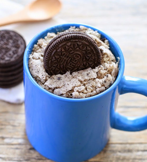 Cookies and Cream Mug Cake Recipe