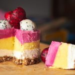 Dairy-free 5 Layer Coconut Dragon Fruit Ice Cream Pie Recipe