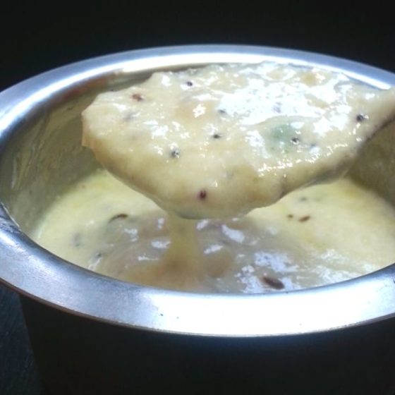 Dangar Pachadi Raita Recipe