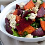 Feta, Baby Kale And Beet Fattoush Recipe