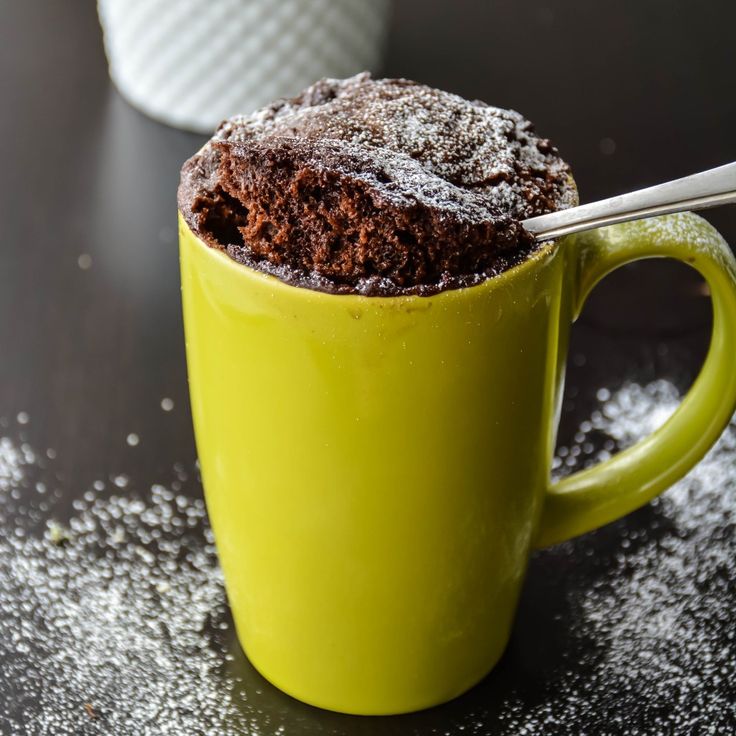 Four Ingredient Nutella Mug Cake Recipe