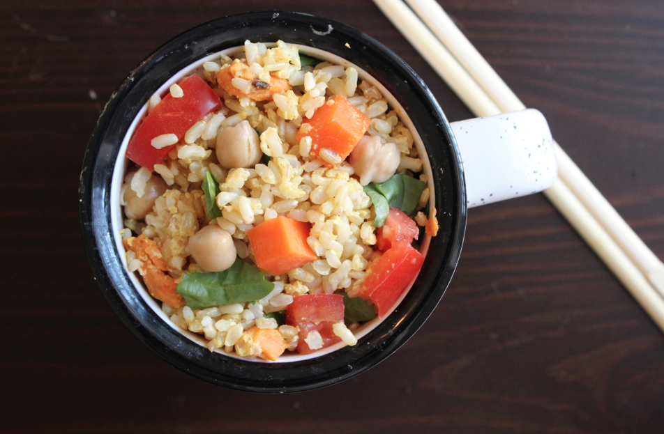 Fried Rice In A Mug Recipe