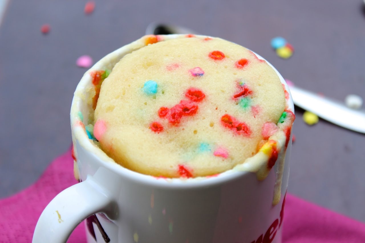 Funfetti Mug Cake Recipe