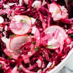 Hot Pink Coconut Slaw Recipe