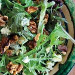 Leafy Salad With Walnuts Recipe