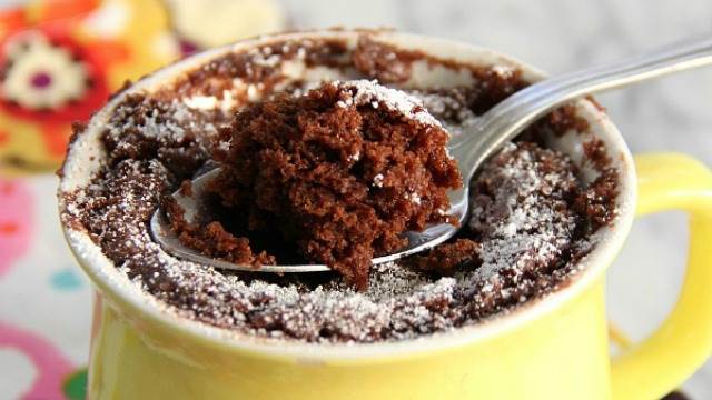 Nutella Mug Cake In A Microwave Recipe