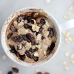 Oatmeal Nutella Mug Cake Recipe