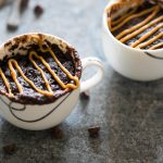 One-Minute Chocolate Peanut Butter Mug Cake Recipe