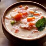 Roasted Tomato And Capsicum Raita Recipe