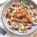 Warm Two-Bean Chard Salad Recipe